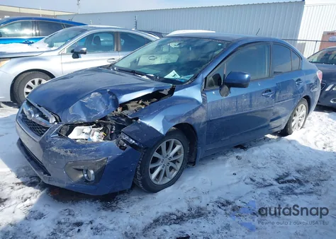 2013 Subaru Impreza 2.0I Premium z USA, uszkodzony, nr VIN JF1GJAC62DH008390